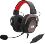Redragon H510 ZEUs Wired Gaming Headset - 7.1 Surround Sound - Memory Foam Ear Pads - 53mm Drivers - Detachable Microphone - Multi Platforms Headphone - Works With Pc, Ps4/3 & Xbox One/Series X, Ns