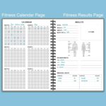 Nokingo Fitness Planner for Women & Men - A5 Workout Log Book/Exercise Workout Log to Track Weight Loss, GYM, Bodybuilding Progress - Daily Health & Wellness Workout Journals, 5.8X8.25 In Workout Book - Image 4