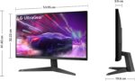 LG 24GQ50F 24 Inch ltragear Full HD Gaming Monitor 165Hz,1ms, AMD FreeSync Premium,HDMI,DP - Black - Image 3