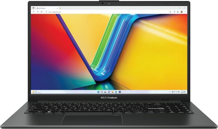 Asus VivoBook E1504G, 15.6″ FHD Display, Intel Core i3-N305 Processor/13th Genration, 8GB RAM, 256GB SSD,Intel UHD Graphics,Windows 11 Home, English (US) keyboard,Black,New