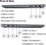 Lenovo ThinkBook 16 G6 16" FHD+ Laptop Computer, 13th Gen Intel 10-Core i5-1335U (Beat i7-1270P), 32GB DDR5 RAM, 1TB PCIe SSD, WiFi 6, Bluetooth 5.1, Fingerprint Reader, Windows 11 Pro, Tilsiy Cable - Image 7