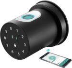 KASTWAVE Smart Lock Fingerprint Door Lock Keypad Door Knob Smart Door Knob Door Locks for Bedrooms Locks with Code Thumb Print Door Knobs for Homes Hotels Offices