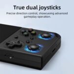 RG 35XXPro Handheld Game Consoles RG35XXPro Retro Gaming Console with 64GB Card Video Game Console Linux 64-bit System Portable Pocket Arcade Support 30+ Simulators WiFi Bluetooth HD Output Black - Image 3