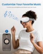 RENPHO Eyeris 1 - Eye Massager with Heat, Heated Eye Mask with Bluetooth Music for Migraine, Eye Care Face Massager, Relax Eye Strain Dark Circle Eye Bags Dry Eye, Ideal Birthday Gift - Image 5