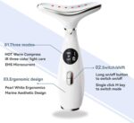 Beauenty Anti Wrinkles Neck Face Massager, Skin Care Face Massage, 3-in-1 Skin Care Tools - Heating, 3 Modes & 9 Vibration Frequencies for Anti-Aging, Smooth and Tightening (Style A) - Image 6