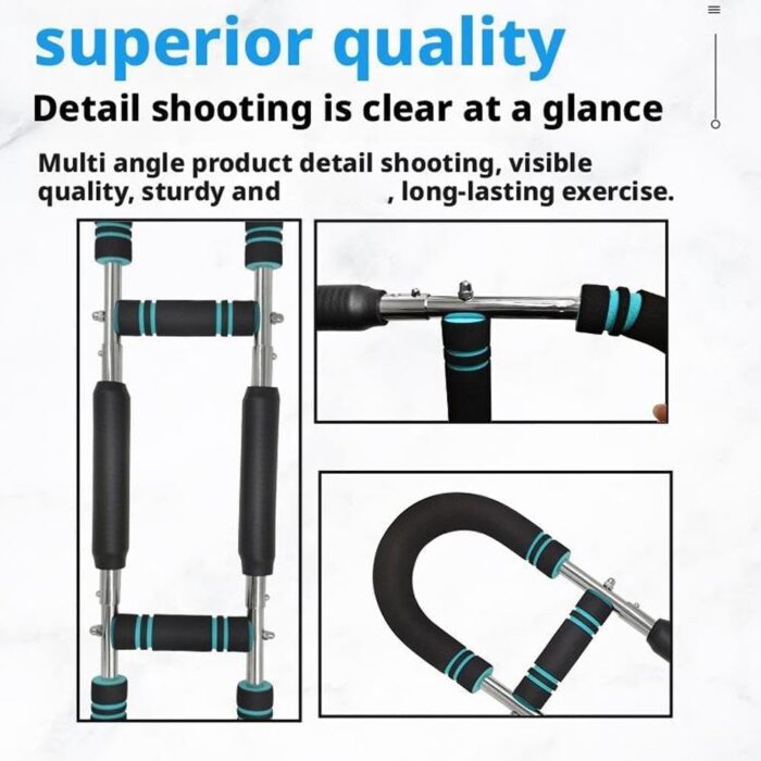 Shaker Twister Arm Trainer – Adjustable Power Twister Bar & Chest Expander, Portable Arm Exerciser, Muscular Strength Enhancer (20-110Lbs) for Home & Gym Fitness Equipment for Men & Athletes - Image 4