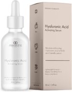 Hyaluronic Acid Serum by Project E Beauty | Anti-Aging Serum for the Face & Eyes | Plumping & Hydrating Facial Skin Care | Removes Dark Spots & Wrinkles | Vitamin C & E| Whiteing | For Dry Skin | 1oz…