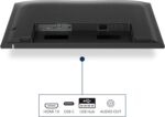 PHILIPS 27E1N1300A - 27 Inch FHD Monitor, 100Hz, IPS, 1ms, USB-C Power delivery, Speakers, LowBlue Mode, FlickerFree (1920 x 1080, 250 cd/m², HDMI 1.4 / USB-C) - Image 4