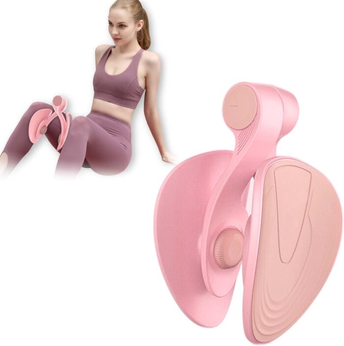 TERRIFI Home Gym Hip & Pelvic Trainer for Women, Kegel Exercises Device, Legs & Buttocks Toner, Thigh Master Sculptor Machine, Yoga Training for Arms and Pelvic Health