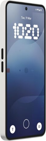 Nothing Phone (3a) 128 GB - mobile phone with 32 MP front camera, 30x ultra zoom, 50W fast charging and 6.77" FHD+ flexible AMOLED display - White - Image 3
