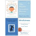 The Headspace Guide to Mindfulness & Meditation, Mindfulness, The Body Keeps the Score, The Highly Sensitive Person 4 Books Collection Set