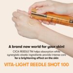 VT Cosmetics Vita-Light Reedle Shot 100, Serum with Vitamin C Capsules, Vitamin E, Hydrating Care, Korean Skincare for Sensitive Skin 1.69Fl Oz(50ml) - Image 3