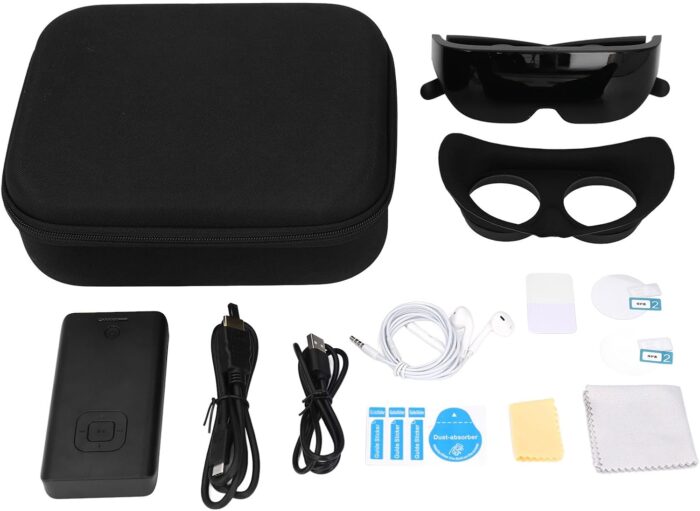 Goshyda Air 3D VR Glasses, Virtual Reality Headsets VR Smart Glasses with 4K Wireless Same Screen, Adjustable Lightweight VR Goggles for Cell Phone, TV Movies Video Games - Image 9