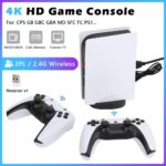 4K Retro M5 Video Game Console with 20,000+ Games – TV Box with 64GB/128GB, HDMI, 2 Wireless Controllers, Classic CPS/PS1/GBA Support, Plug & Play Gaming System - Image 5