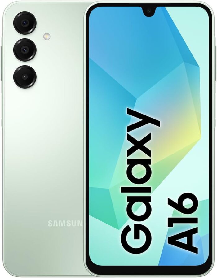 Samsung Galaxy A16 LTE, Android Smartphone, Dual SIM Mobile Phone, 6GB RAM, 128GB Storage, Light Green (UAE Version)