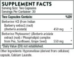 THORNE Berberine - Dual Action Formula with Phytosome Plus Botanical Extract - Support Heart Health, Immune System, Healthy GI, Cholesterol - Gluten-Free, Dairy-Free - 60 Capsules - 30 Servings - Image 2