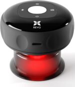 Revomadic REVO The Original 4-in-1 Smart Cupping Therapy Massager, Red Light Therapy for Targeted Pain Relief, Knots, Aches, Muscle Soreness, Circulation & Tighter Skin, Portable Cupping Kit