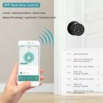 KASTWAVE Smart Lock Fingerprint Door Lock Keypad Door Knob Smart Door Knob Door Locks for Bedrooms Locks with Code Thumb Print Door Knobs for Homes Hotels Offices - Image 4