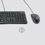 Logitech 920002565 MK120 Wired Desktop Set, Keyboard/Mouse, - Image 6