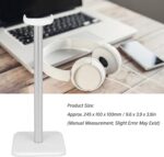 Headphone Stand, Non Slip Gaming Headset Holder, ABS TPU Aluminium Alloy Earbuds Mount for All Earphone Accessories. (White) - Image 4