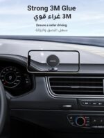 UGREEN Magnetic Car Phone Holder Car Mount, [360° Rotation Super Stable], One-hand Auto Lock, Mobile Holder Accessories, Fit for iPhone 16/15/14/13, Samsung S25/24/23/Z Flip, 2 Metal Plates included - Image 5