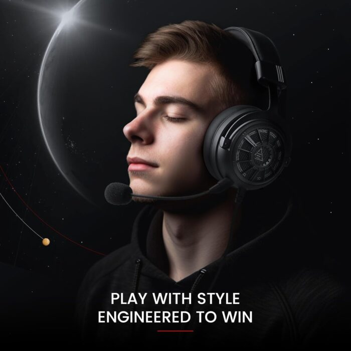 EKSA StarEngine S Gaming Headset, Gaming Headphones for PC, PS4/PS5, Switch, Xbox One/Series X/S & Mobile with Detachable Microphone, 3.5mm Wired Headphone - Image 4
