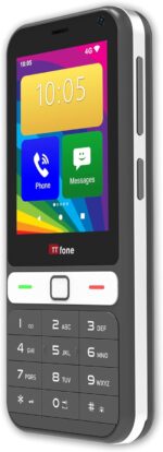 TTfone TT280 – Simple 4G Dual SIM Bar Phone with Android, 2.8" Touchscreen Pay As You Go Smartphone (with USB Cable) - Image 4