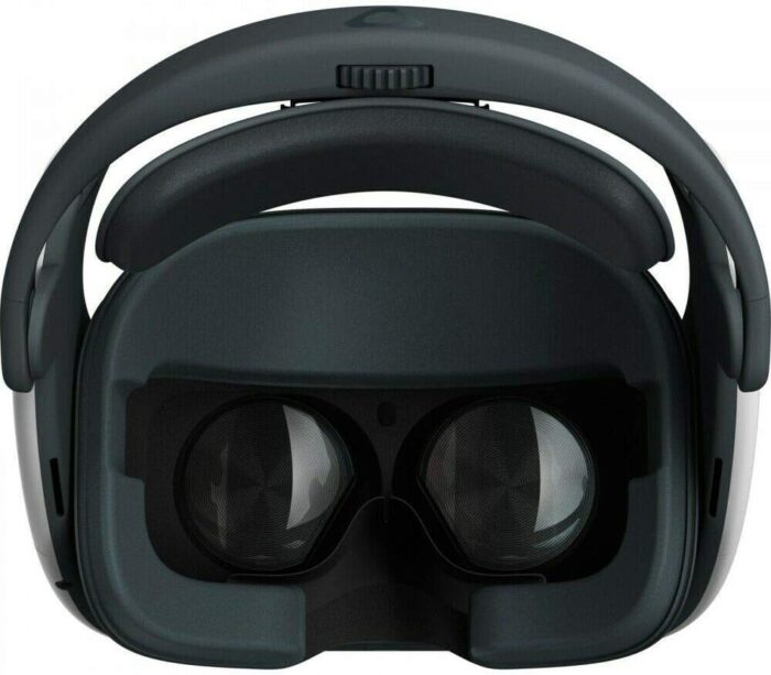 HTC Vive Pro Focus Plus 6DOF VR Headset in Almond White Bundle Including VR Headset, Controllers, face Cushion, QC 3.0 Charger and USB Type-C Cable - Image 6