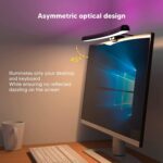 DMG Computer Monitor Light, Monitor Light Bar with RGB Backlight, Eye Caring LED Screen Light Bar, USB Powered Lamp with Touch Sensor, No Screen Glare Desk Lamp for Pc, Office, Gaming - Image 2