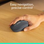 Logitech M196 Bluetooth Wireless Mouse, Compact and Portable Mouse for Laptops, Tablets and More, 12-Month Battery, Smooth Tracking, Compatible With PC and Mac, Windows and macOS - Graphite - Image 6