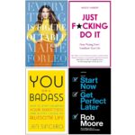 Portfolio Penguin/John Murray Learning Everything is Figureoutable, Just F*cking Do It, You Are a Badass, Start Now Get Perfect Later 4 Books Collection Set
