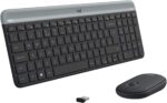 Logitech MK470 Wireless Keyboard and Mouse Combo for Windows, USB 2.4GHz Receiver, 12 FN Keys, Minimalist and Stylished, for Windows 10,11 or Later, Works with Surface - Black - Image 2