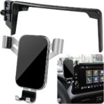 LUNQIN Car Phone Holder for Honda HRV HR-V 2023 2024 2025 LX Sport EX-L Auto Interior Accessories Best Cell Phones Mount Cellphone Mobile Cradle Charging Navigation Bracket Screen Stand Accessory