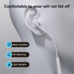 Type C Headphones Wired - USB - C Wired Earphones with Mic & Volume Control, Noise Cancelling Headset Compatible for iPhone 16/15 Pro Max, iPad, Galaxy S25/S24/S23/S22/Ultra Note 10/20, Pixel 7/6/5/4 - Image 7