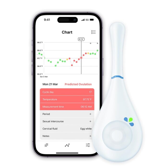 Daysy 2.0 Medical Device for Cycle and Ovulation Monitoring | Indicates Fertile and Non-Fertile Days – 99.4% Accuracy | Also for Pregnancy Planning
