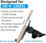 LUNQIN Car Phone Holder for Honda CRV CR-V 2023 2024 2025 and Honda CR-V Hybrid 2023 2024 2025 Auto Interior Accessories Best Cell Phones Mount Cellphone Mobile Cradle Charging Navigation Vent Bracket - Image 5