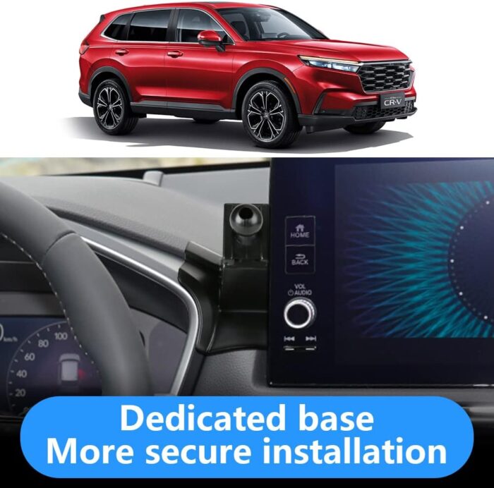 LUNQIN Car Phone Holder for Honda CRV CR-V 2023 2024 2025 and Honda CR-V Hybrid 2023 2024 2025 Auto Interior Accessories Best Cell Phones Mount Cellphone Mobile Cradle Charging Navigation Vent Bracket - Image 3