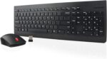 Lenovo 510 Wireless Combo Keyboard with Mouse Combo, GX30N81779, Black