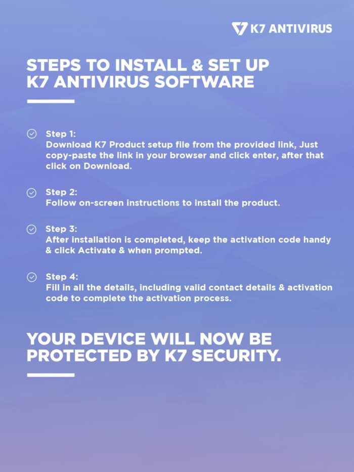 K7 Antivirus Premium 2025 |1 User, 3 Years | Antivirus, Internet Protection, Web CAM Protection for Windows Laptop or PC - Image 8