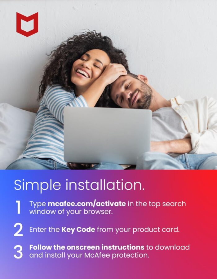 McAfee Total Protection 2025 | 5 Device | 2 Year Subscription| Antivirus Software, Internet Security, Password Manager, Identity Monitoring, Privacy Protection, Scam Protection [Digital Code] - Image 1