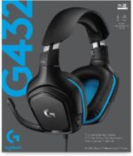 Logitech G432 Wired Gaming Headset, 7.1 Surround Sound, Dts Headphone:X 2.0, 50 mm Audio Drivers, Usb And 3.5 mm Audio Jack, Flip-To-Mute Mic, Lightweight, Pc/Mac/Xbox One/Ps4/Nintendo Switch - Black - Image 6