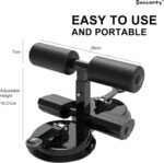 Beauenty Portable Sit Up Bar Foot Holder with Greater Suction, Adjustable Height, and Multi-Functional Exercise Options – Safe & Comfortable Sit Up Machine for Home & Outdoor Workouts - Image 2
