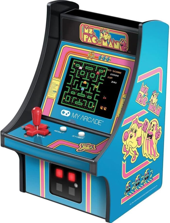 My Arcade Micro Player Mini Cabinet Machine Ms. Pac-Man Video Game - Image 6