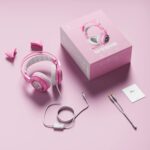SOMIC G951s Pink Stereo Gaming Headset with Mic for PS4,Xbox,PC,Mobile Phone,3.5mm Noise Reduction Cat Ear Headphones Lightweight Over Ear Headphones for Girls - Image 7