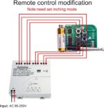 Smart WiFi Wireless Relay Module, Tuya 4CH AC 85-250V/ USB 5V Remote Control Dry Contact Momentry Switch Compatible With Alexa and Google Home - Image 7