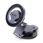UGREEN MagSafe Car Mount Tesla Magnetic Car Phone Holder, [Upgraded 5-in-1 Tesla/Dashboard/Windscreen/Table], [360° Rotation Retractable Accessories], Fit for iPhone 16/15/14, Samsung S25/24/23