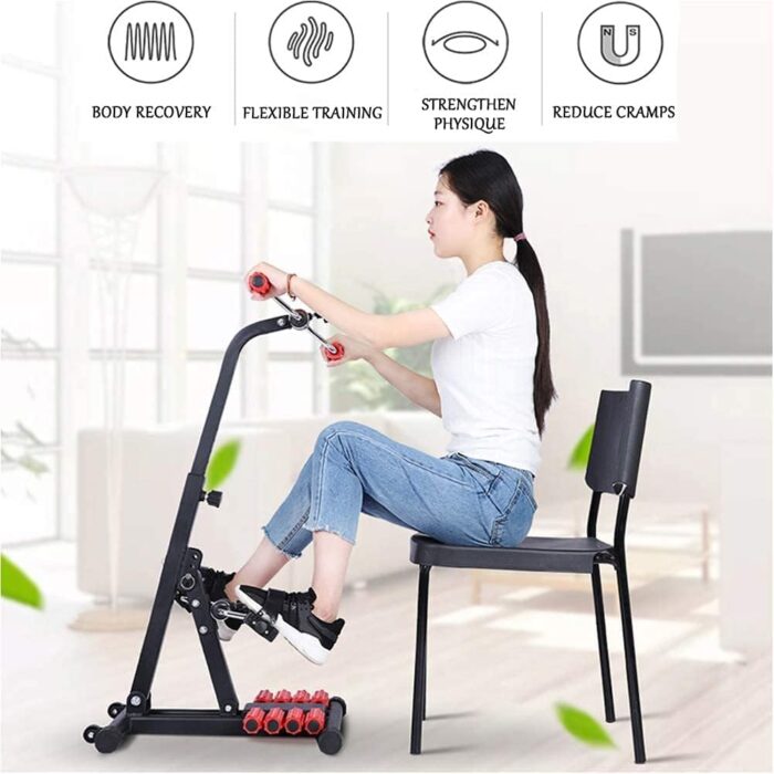 ULTIMAX Exercise Bikes for Home Rehabilitation Bike of Fitness Equipment dual bike Exercise Bike for Elderly Indoor Home Use Massage Rehabilitation Training Bike - Image 4