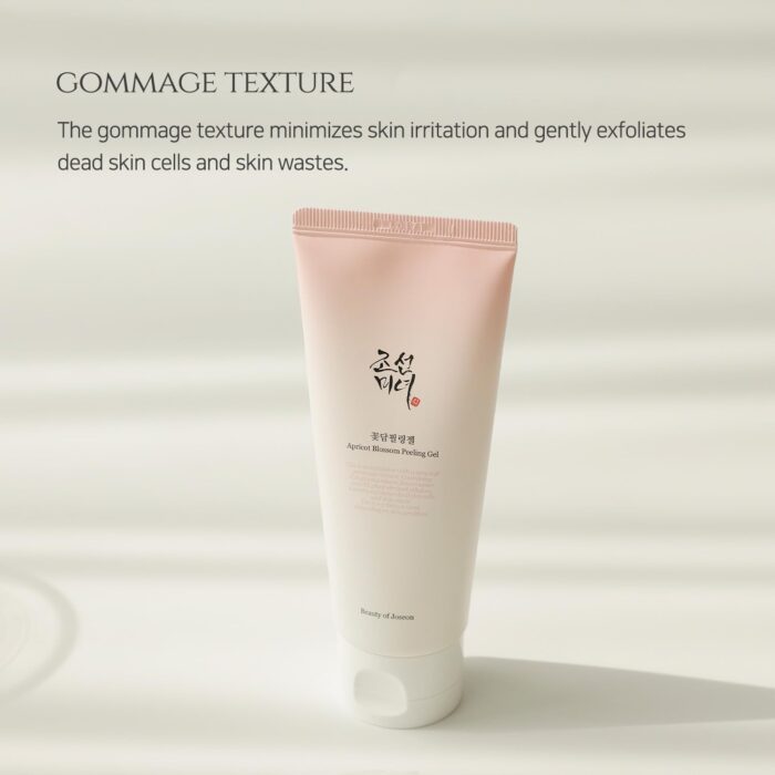 Beauty of Joseon Apricot Blossom Peeling Gel Soft Exfoliating Face and Body Scrub Dead Skin Cells Remover for All Skin Types, Korean Skincare for Men Women, 100ml - Image 3