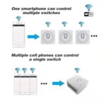 Sanofuturion WiFi Smart Switch Module, Mini DIY Breaker Module, Compatible with Tuya/Smart Life, Alexa, Google Home, Fits Behind Rocker Wall Switch, Support 1/2 Way Switch,Need Neutral Wire (1Pack) - Image 8