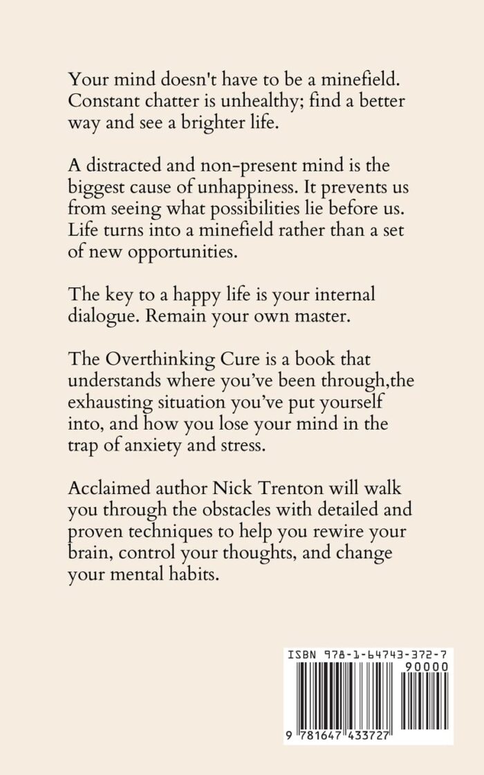 The Overthinking Cure: How to Stay in the Present, Shake Negativity, and Stop Your Stress and Anxiety - Image 2